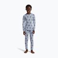 Spodnie termoaktywne dziecięce icebreaker Merino 200 Oasis Bear Tour zinc blue/aop 8