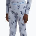 Spodnie termoaktywne dziecięce icebreaker Merino 200 Oasis Bear Tour zinc blue/aop 10