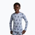Bluza termoaktywna dziecięca Icebreaker Merino 200 Oasis Crewe Bear Tour Zinc Blue/Aop 8