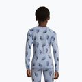 Bluza termoaktywna dziecięca Icebreaker Merino 200 Oasis Crewe Bear Tour Zinc Blue/Aop 10