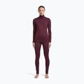 Spodnie termoaktywne damskie Icebreaker Merino 200 Oasis High Rise Leggins dark berry 2