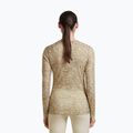 Longsleeve damski icebreaker Merino 200 Oasis Crewe Moss Bloom cumin/undyed/aop 3