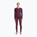 Bluza termoaktywna damska Icebreaker 200 Oasis Crewe Dark Berry 4