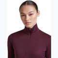 Bluza termoaktywna damska Icebreaker 200 Oasis LS Half Zip dark berry 6