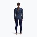 Longsleeve damski icebreaker Merino 200 Oasis Crewe Moss Bloom navy/dawn/aop 4