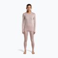 Bluza termoaktywna damska Icebreaker 260 Tech Crewe Pink Quartz 4