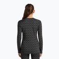 Bluza termoaktywna damska Icebreaker Merino 260 Tech Vertex Crewe Black/Snow 3