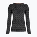 Bluza termoaktywna damska Icebreaker Merino 260 Tech Vertex Crewe Black/Snow 5
