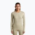 Bluza termoaktywna damska Icebreaker Merino 260 Tech Vertex Crewe Undyed/Cumin