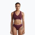 Biustonosz termoaktywny icebreaker Merino 125 Cool-Lite Sprite Racerback dark berry 2
