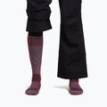 Skarpety narciarskie damskie Icebreaker Merino Ski+ Ultralight OTC berry/grey plum/zinc blue 3
