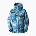 Kurtka snowboardowa męska The North Face Printed Dragline norse blue 13