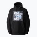 Bluza softshell męska The North Face Printed Tekno Hoodie black/white 10