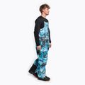 Spodnie snowboardowe męskie The North Face Printed Dragline Bib norse blue 2