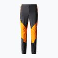 Spodnie softshell męskie The North Face Dawn Turn cone orange/asphalt grey/black 9