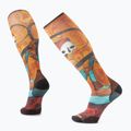 Skarpety narciarskie męskie Smartwool Ski Zero Cushion Memory Quilt Print OTC multi color 4