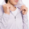 Bluza trekkingowa damska The North Face AO Midlayer FZ Hoodie lavender fog/white heather/black 5