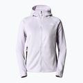 Bluza trekkingowa damska The North Face AO Midlayer FZ Hoodie lavender fog/white heather/black 8