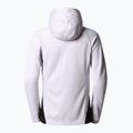 Bluza trekkingowa damska The North Face AO Midlayer FZ Hoodie lavender fog/white heather/black 9