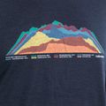 Koszulka trekkingowa męska icebreaker Tech Lite II 7 Mountain Tops midnight navy 8