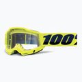 Gogle rowerowe dziecięce 100% Accuri 2 Junior fluo/yellow/clear 5