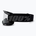 Gogle rowerowe 100% Strata 2 black/clear 4
