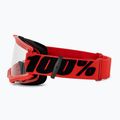 Gogle rowerowe 100% Strata 2 red/clear 4
