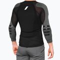 Longsleeve rowerowy z ochraniaczami męski 100% Tarka black 2