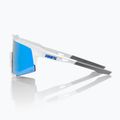 Okulary przeciwsłoneczne 100% Speedcraft matte white/hiper blue multilayer mirror 3