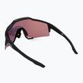 Okulary przeciwsłoneczne 100% Speedcraft soft tact black/hiper red multilayer mirror 3