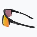 Okulary przeciwsłoneczne 100% Speedcraft soft tact black/hiper red multilayer mirror 5