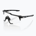Okulary przeciwsłoneczne 100% Speedcraft soft tact black/hiper red multilayer mirror 10