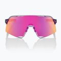 Okulary przeciwsłoneczne 100% S3 polished translucent/purple multilayer mirror 3