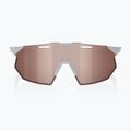 Okulary przeciwsłoneczne 100% Hypercraft SQ matte stone grey/hiper crimson silver mirror 2