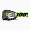 Gogle rowerowe 100% Accuri 2 OTG neon yellow/clear