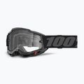 Gogle rowerowe dziecięce 100% Accuri 2 Junior black/clear