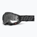 Gogle rowerowe 100% Accuri 2 Enduro MTB black/clear