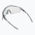 Okulary przeciwsłoneczne 100% Speedcraft polished translucent grey/rose gold mirror photochrom 2