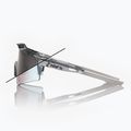 Okulary przeciwsłoneczne 100% Speedcraft SL polished translucent grey/rose gold mirr photochr 9
