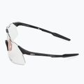 Okulary przeciwsłoneczne 100% Hypercraft gloss black/photochromic purple mirror 4