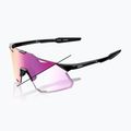 Okulary przeciwsłoneczne 100% Hypercraft gloss black/photochromic purple mirror 6