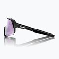 Okulary przeciwsłoneczne 100% S3 polished black/hiper polarized lavender mirror 3