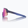 Okulary przeciwsłoneczne 100% S3 satin storm metallic/purple mirror 2