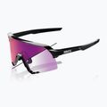 Okulary przeciwsłoneczne 100% S3 LE gloss black/purple flash mirror photochromic