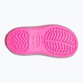 Śniegowce dziecięce Crocs Winter Puff Kids electric pink/light grey 11