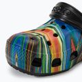 Klapki dziecięce Crocs Baya Graphic Clog black/multi 8