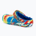 Klapki dziecięce Crocs Classic Lined Marbled Clog sulphur/multi 4