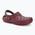 Klapki Crocs Classic Lined Clog bordeaux 2