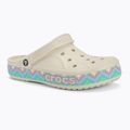 Klapki Crocs Bayaband Chevron Band Clog stucco/multi 2