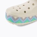 Klapki Crocs Bayaband Chevron Band Clog stucco/multi 8